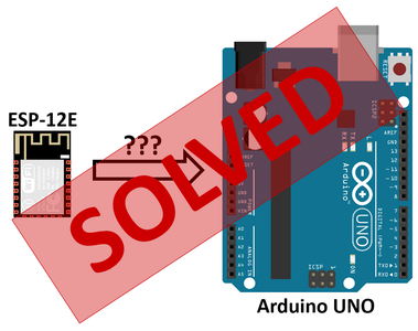 ESP-12E (ESP8266) With Arduino Uno: Getting Connected : 3 Steps ...