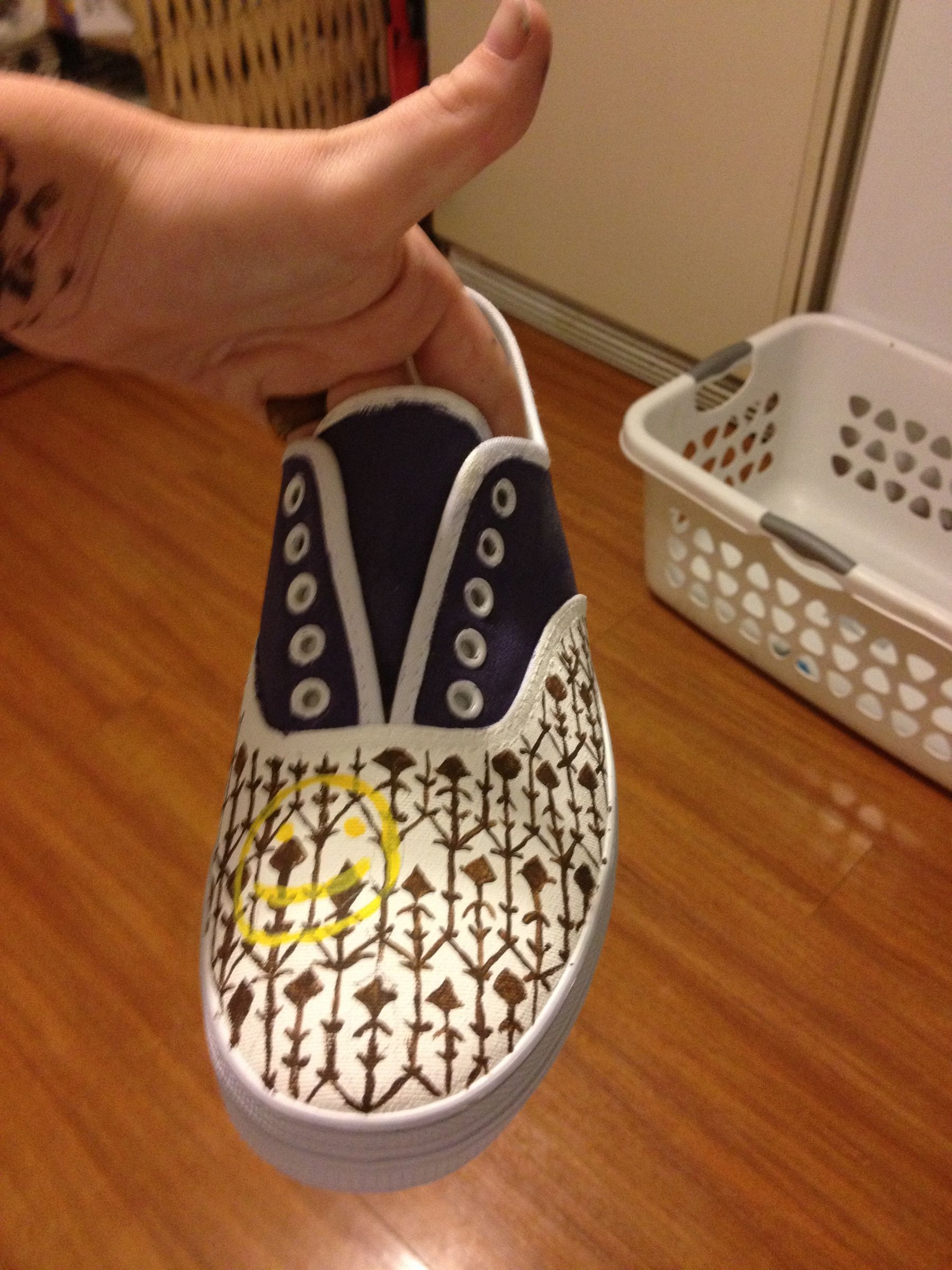 How To- Sherlock Painted Shoes