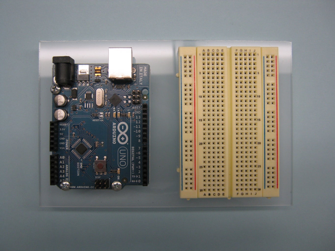 Acrylic Arduino Prototyping Stand : 3 Steps (with Pictures) - Instructables