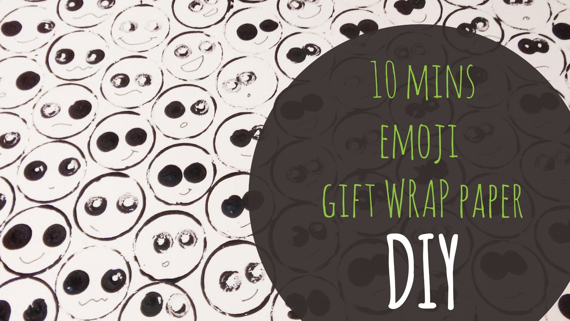 Emoji Gift Wrap 7 Steps (with Pictures) Instructables