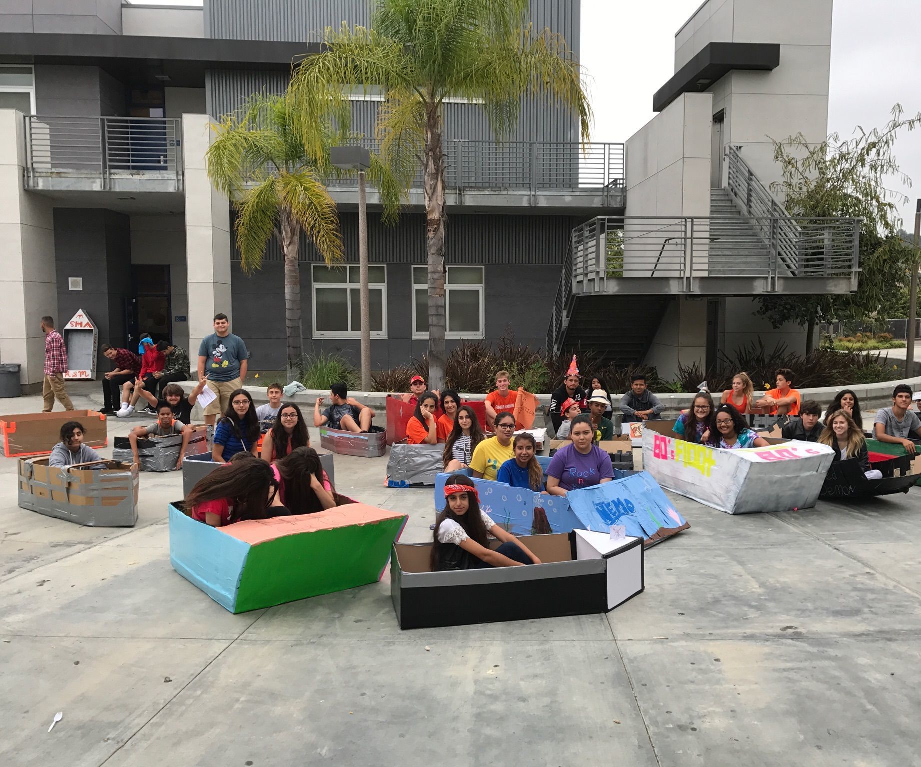 How to Make a Cardboard Boat With a Valhalla Theme - Jace Buxbaum