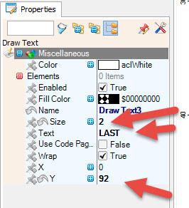 In Visuino Set Display