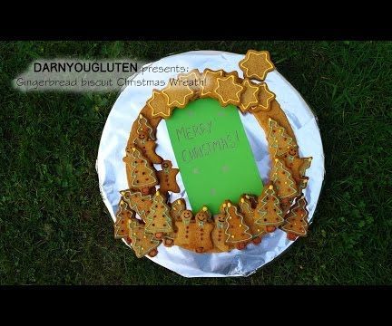 Gingerbread Biscuit Wreath (GF)