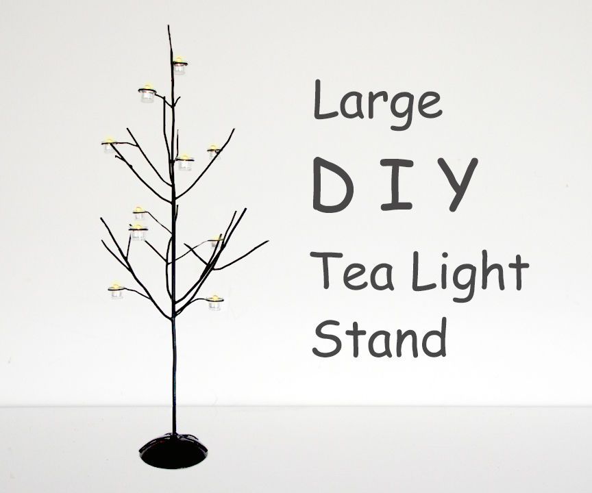 STEEL TREE Tea Light Stand