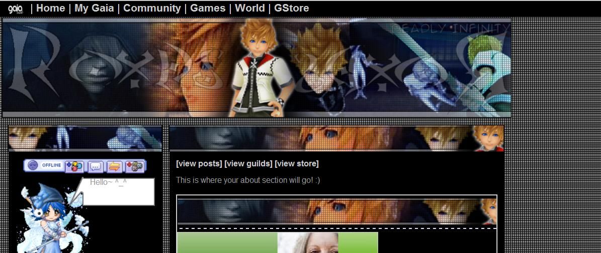 How to Change Your Gaia Online Profile Theme to Classic Style ...