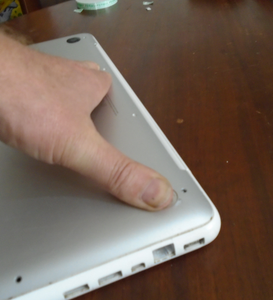Positioning the Double Sided Tape