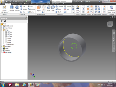 Starting a Model for the Wheels.