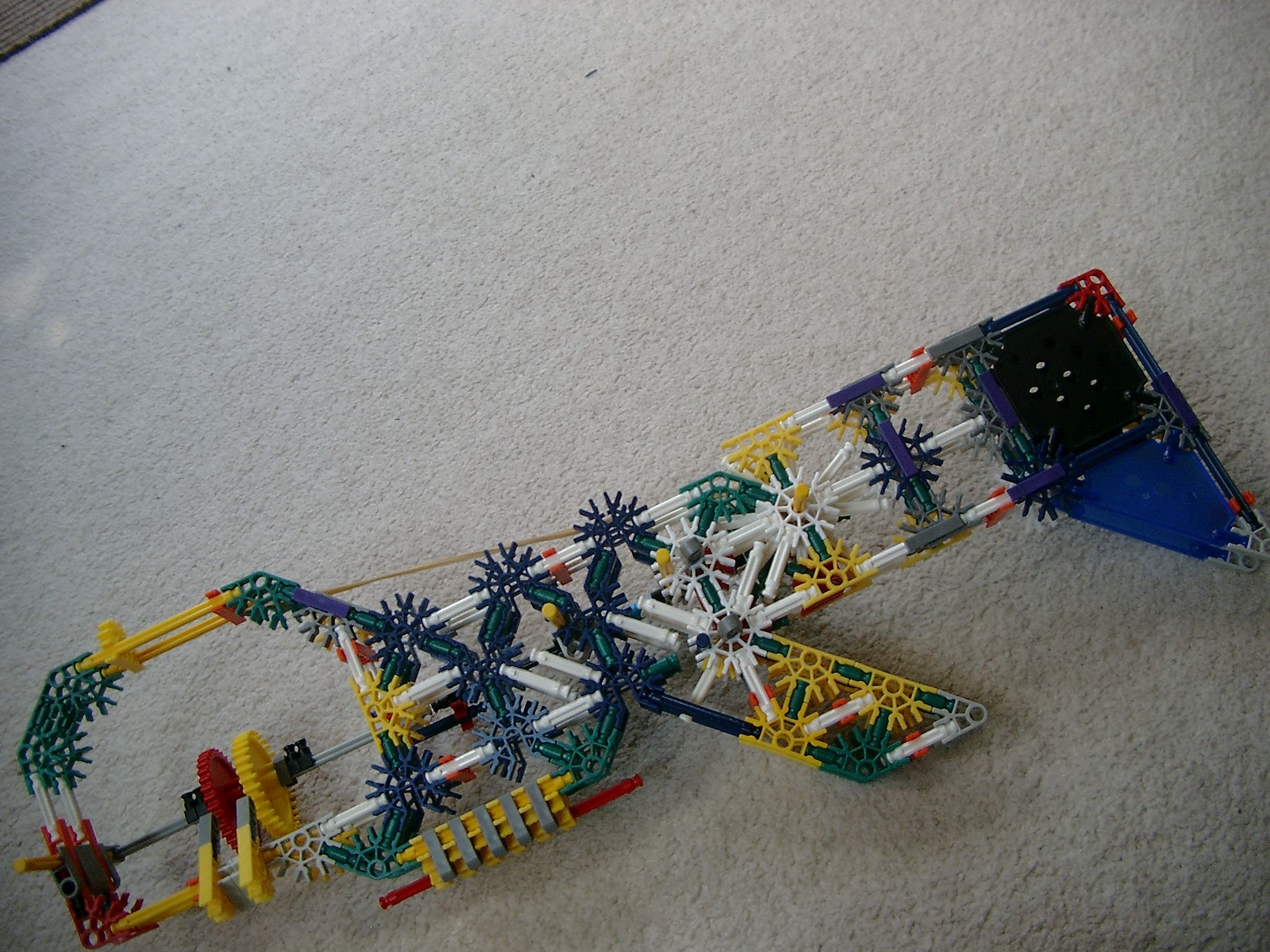 The Storm 222 V1.1 Knex Pseudo Semi Auto Rifle