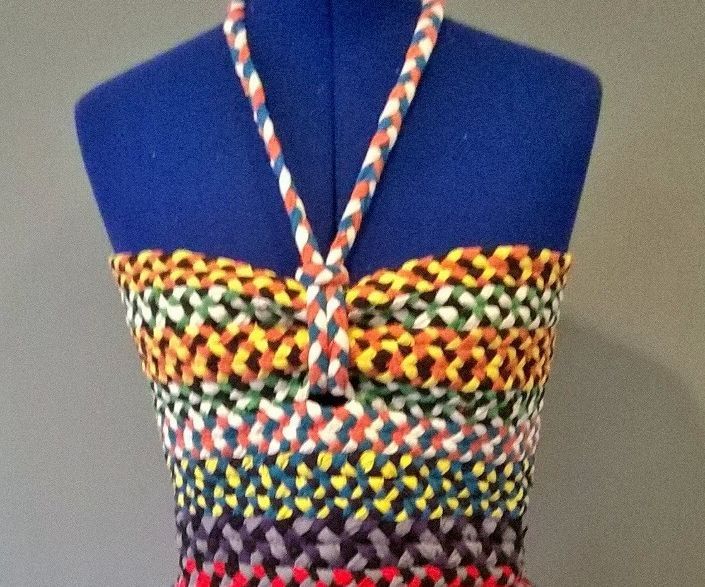 Upcycled T Shirt Sundress