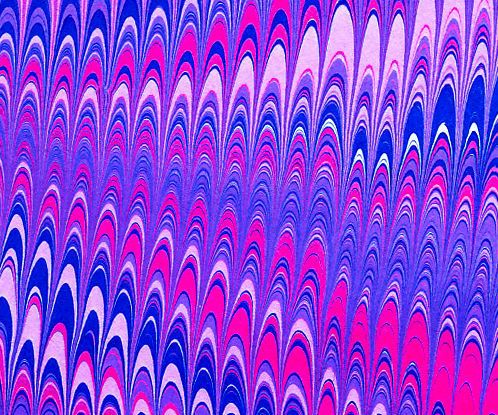 Paper Marbling 101 - Making the Nonpareil Pattern