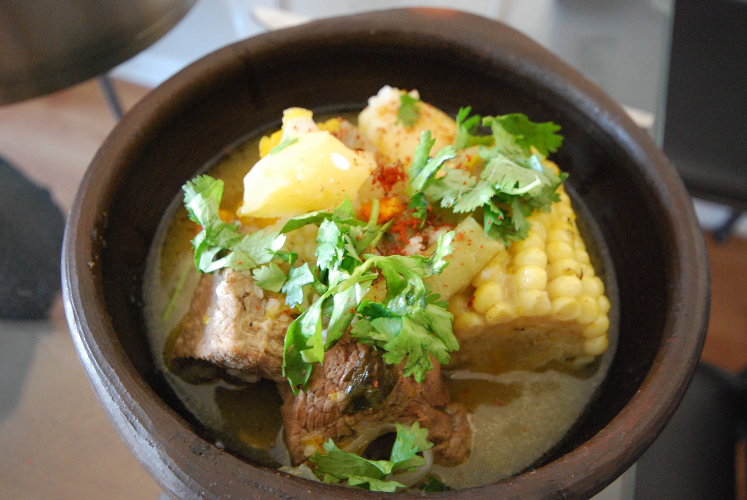 Cazuela De Vacuno (Traditional Chilean Meat Casserol)