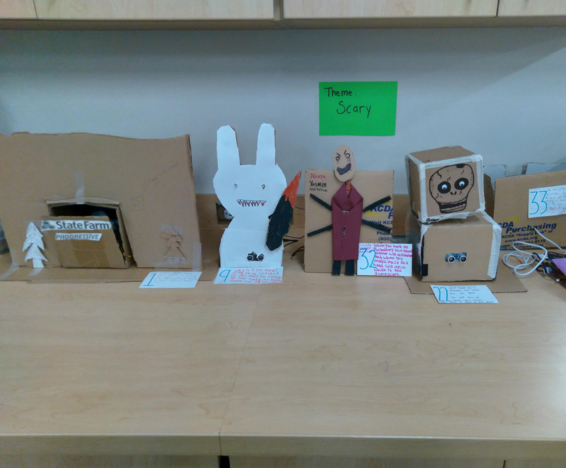 Microbit Animatronics Project 
