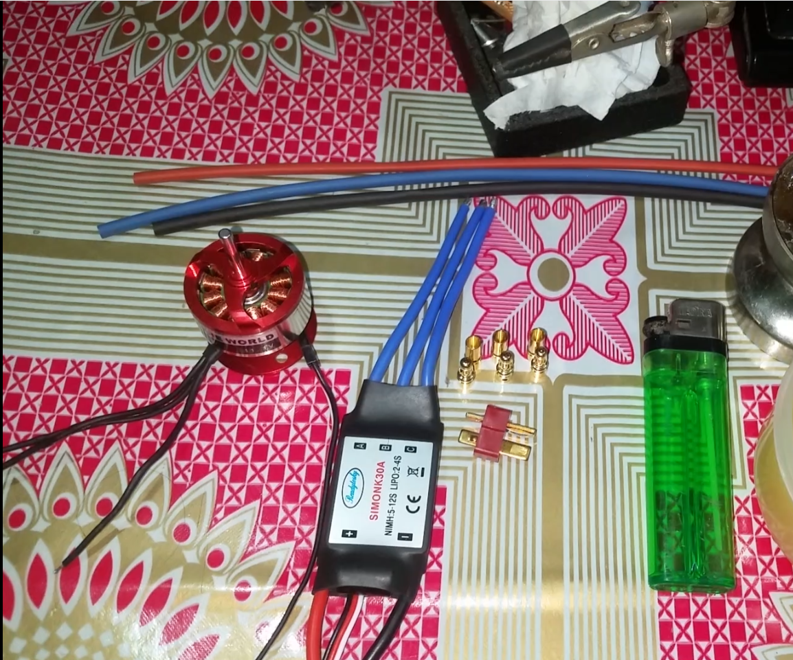 How to Connect ESC to a Brushless Motor 