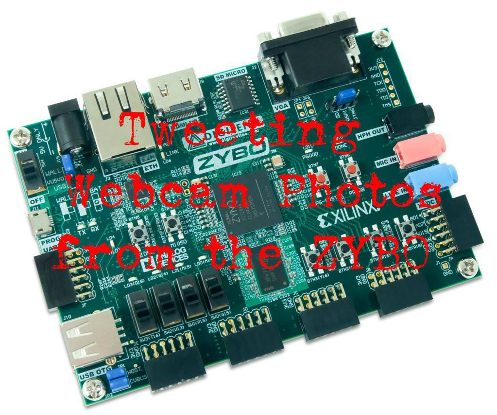 Tweeting Webcam Photos From Your ZYBO