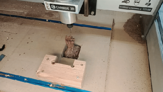 Finishing the Wooden Crown