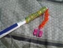 How to make a Rubberband Pencil grip with no loom..(New style)