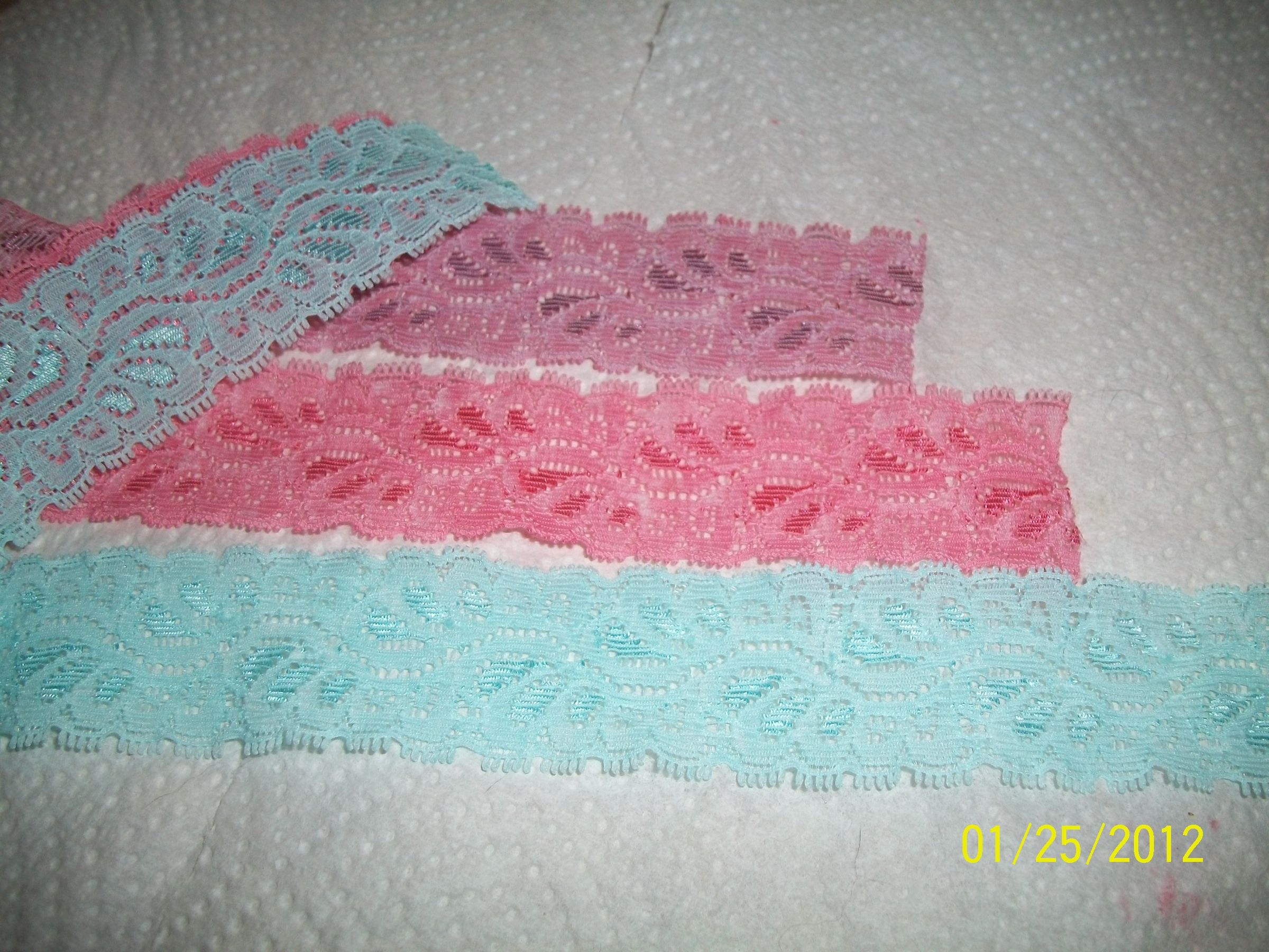 Kool Aid Dyeing for Lace