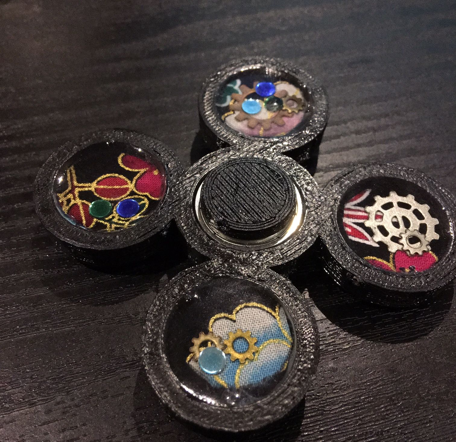 Bezel Fidget Spinner