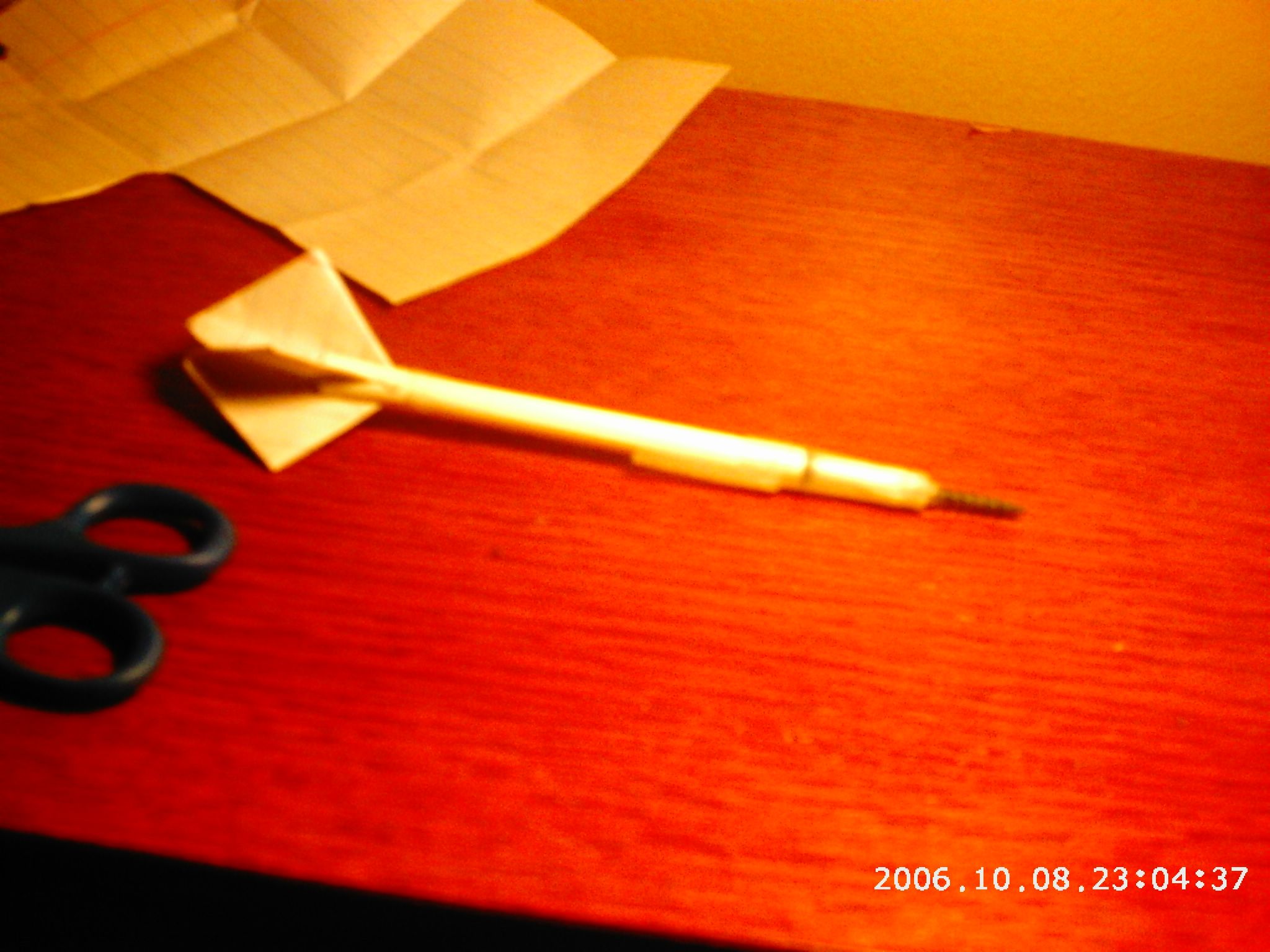 How to Make a Dart Out of a Pen
