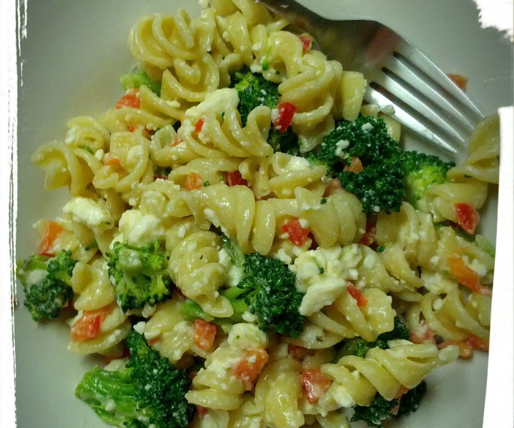 Cafe-Style Broccoli & Feta Pasta Salad
