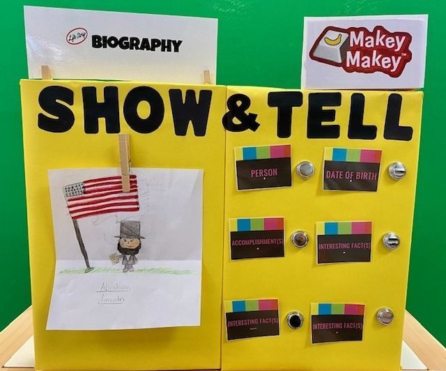Makey Makey Show and Tell Display