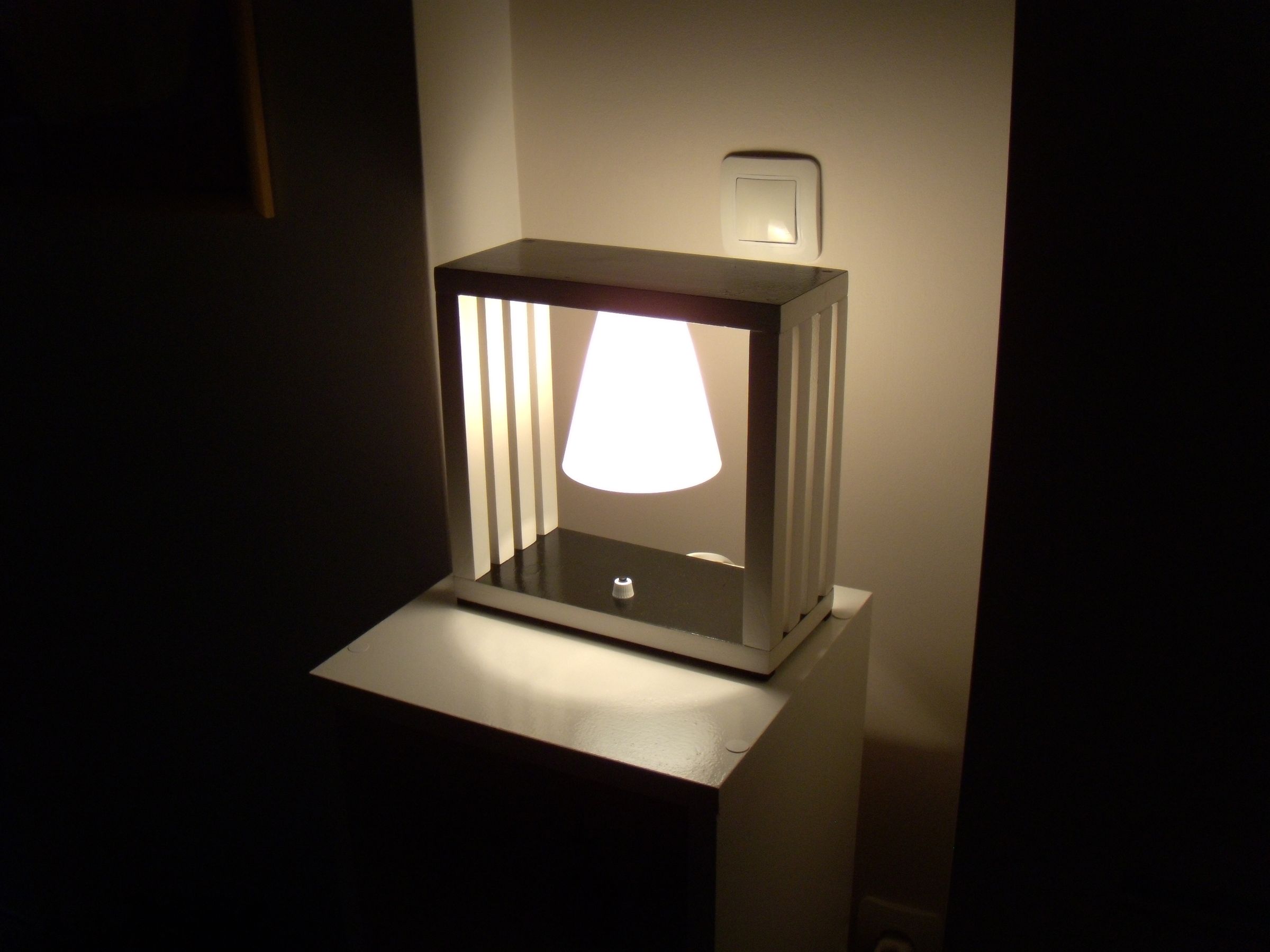 "Light in a frame"