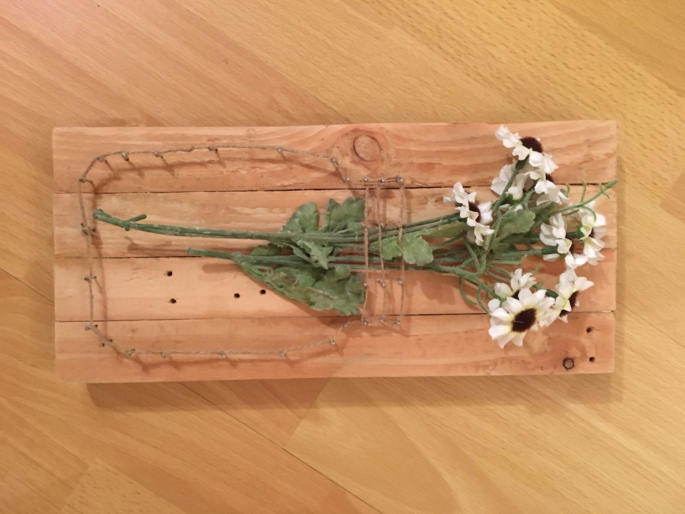 Flower String Art Decoration : 9 Steps (with Pictures) - Instructables