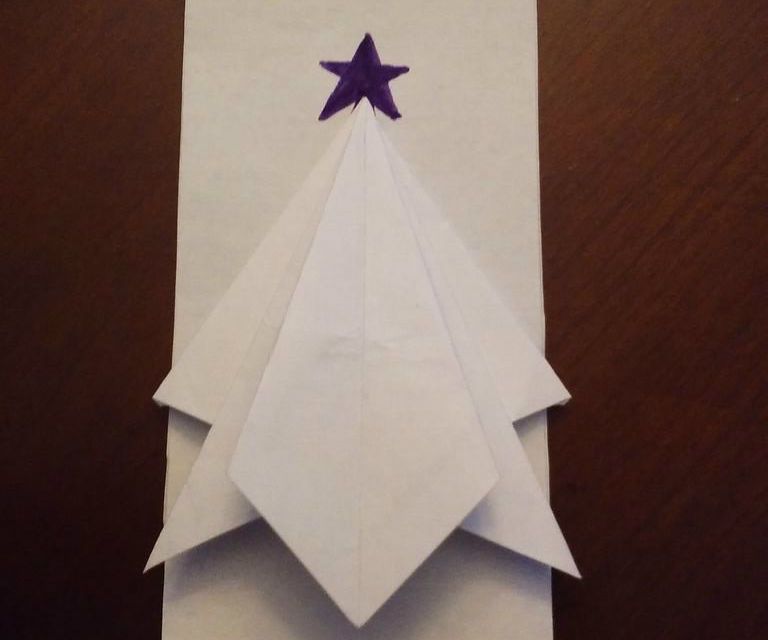 Origami Kids Christmas Tree