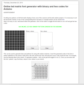 Arduino 8x8 LED Matrix : 4 Steps (with Pictures) - Instructables