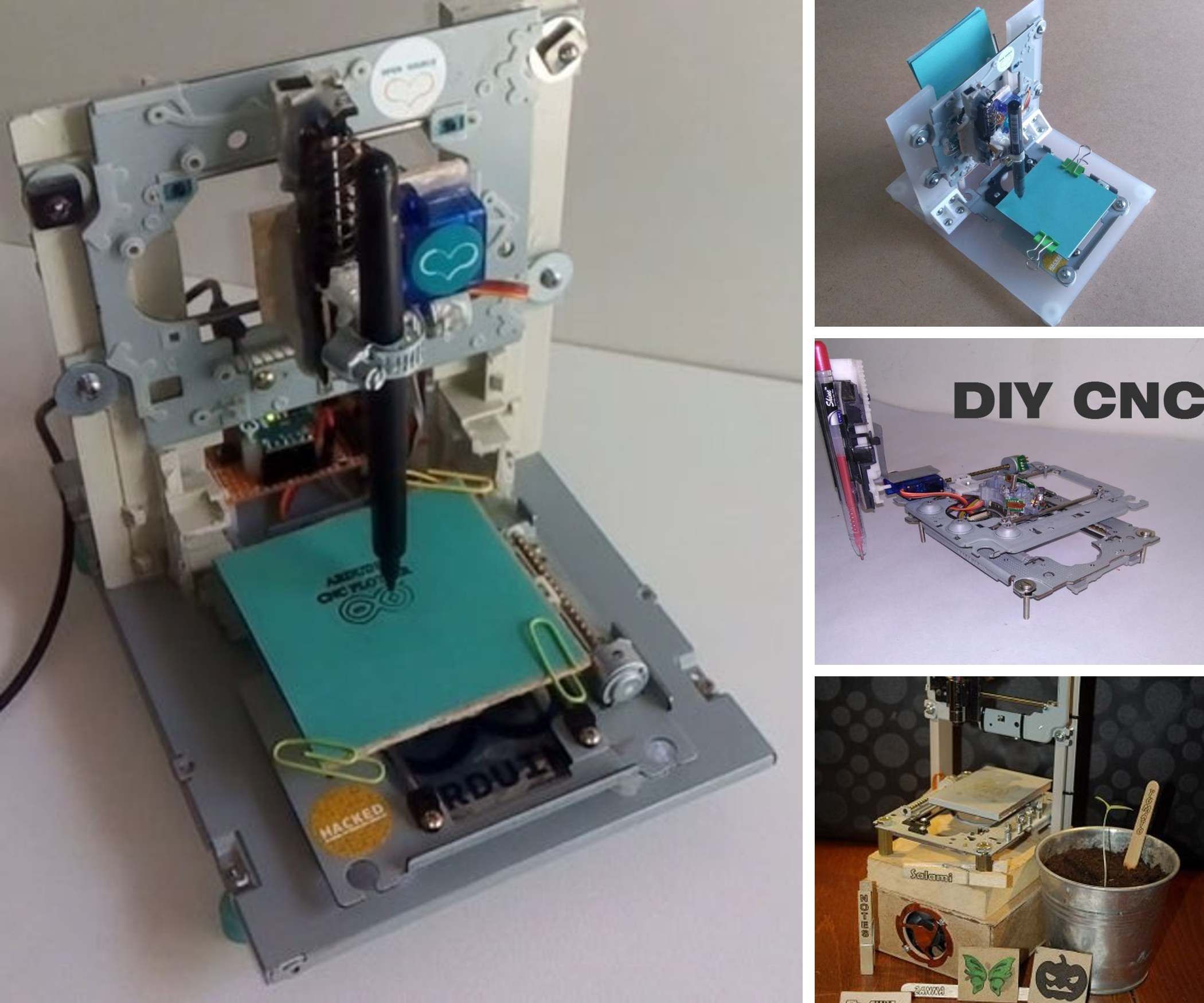 CNC Laser Engraver From CD/DVD