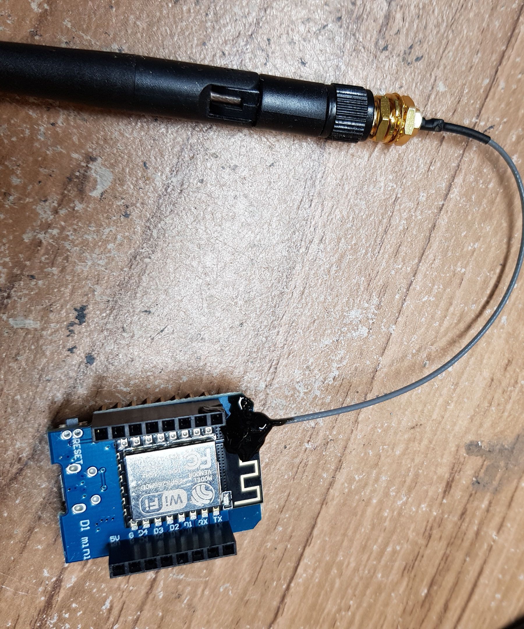 External Antenna for ESP8266