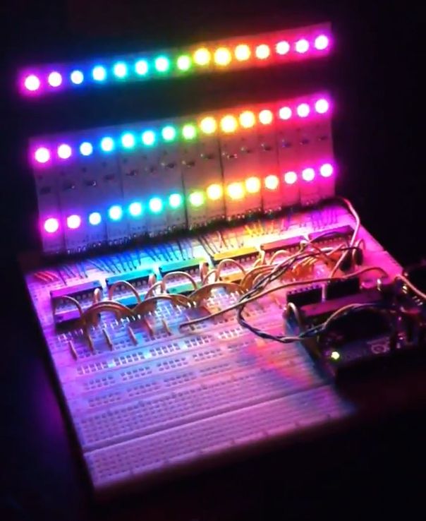 RainBoard - RGB LED Rainbow Fader : 19 Steps (with Pictures