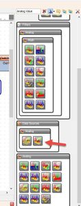 In Visuino Add Components