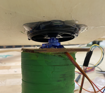 Attach Servo to Base of Tree House