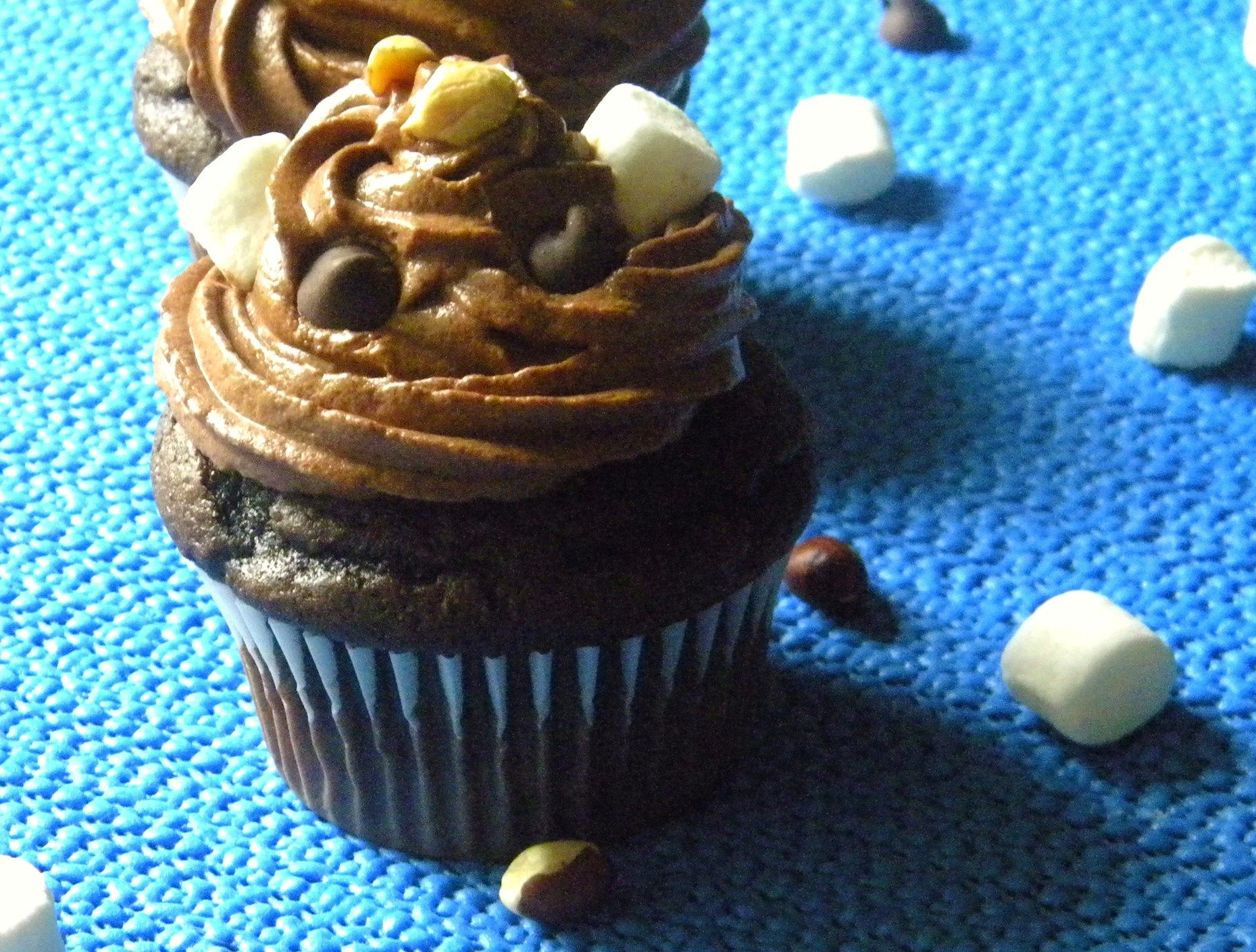 Rocky Road Cupcake