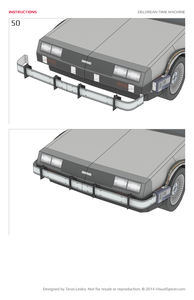 DeLorean BTTF Inspired Papercraft