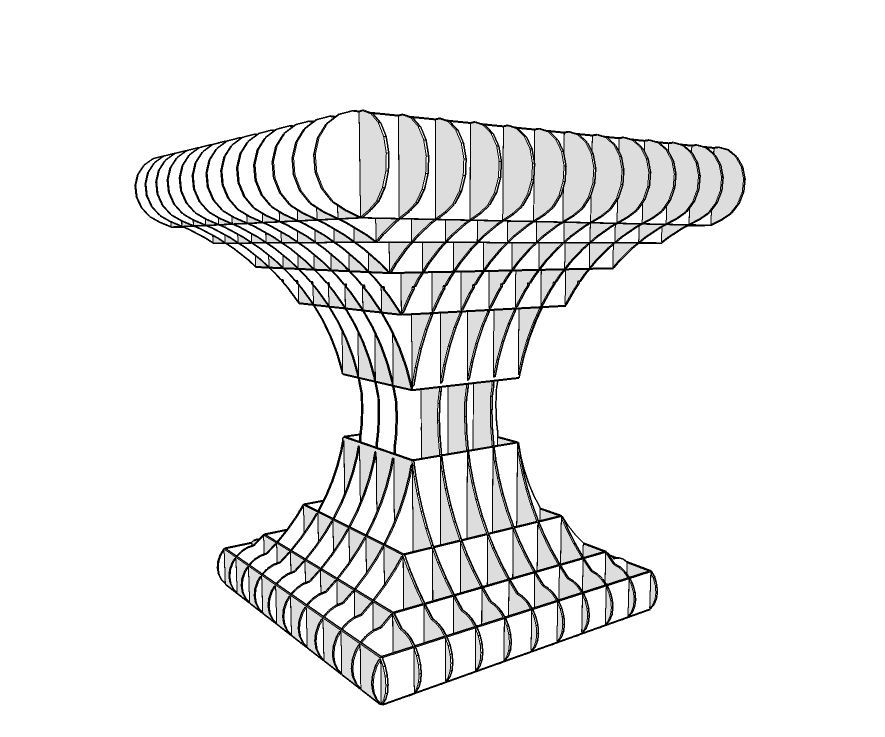 3d Mdf Table With Cnc Laser