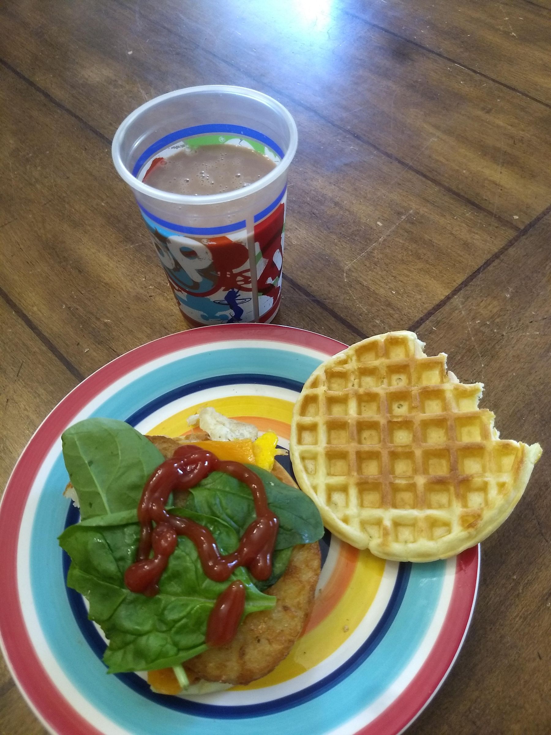 Waffle Breakfast Sandwich 4 Steps Instructables