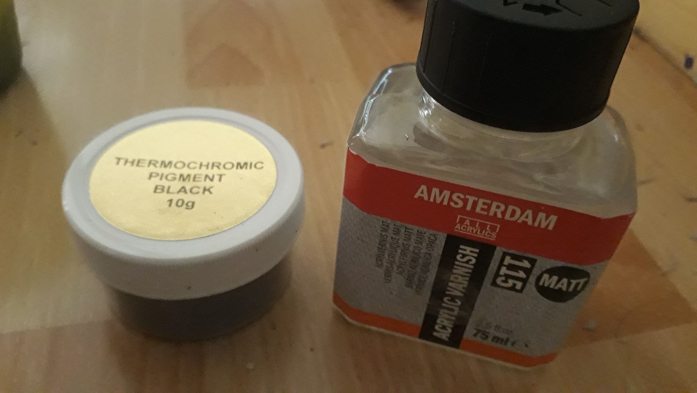 Thermochromic Painting 10 Steps Instructables