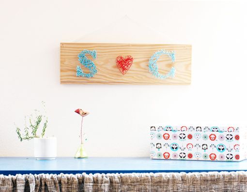 Valentine's Day String Art