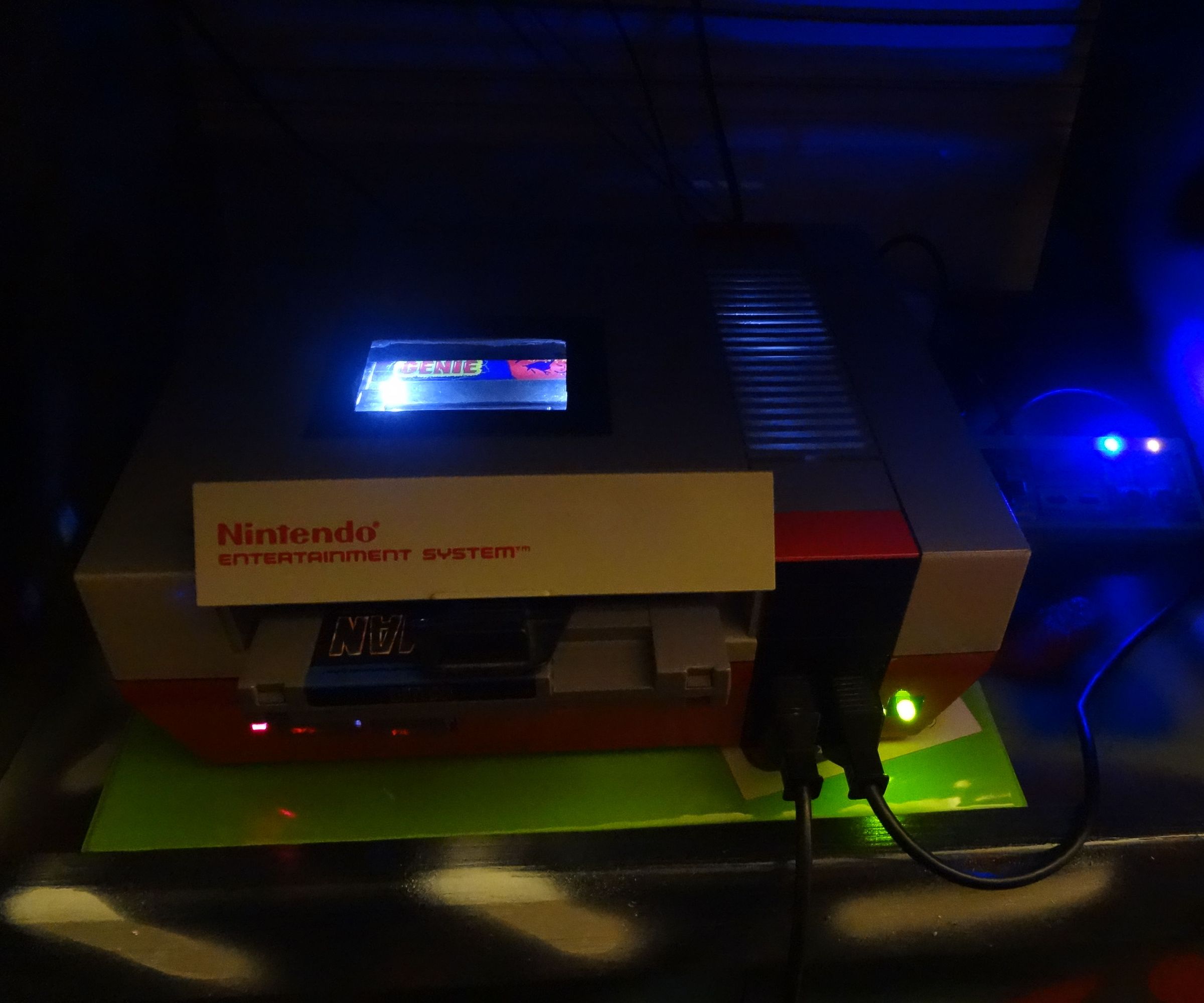 NES Led & Window Mod. Cost Under $5.