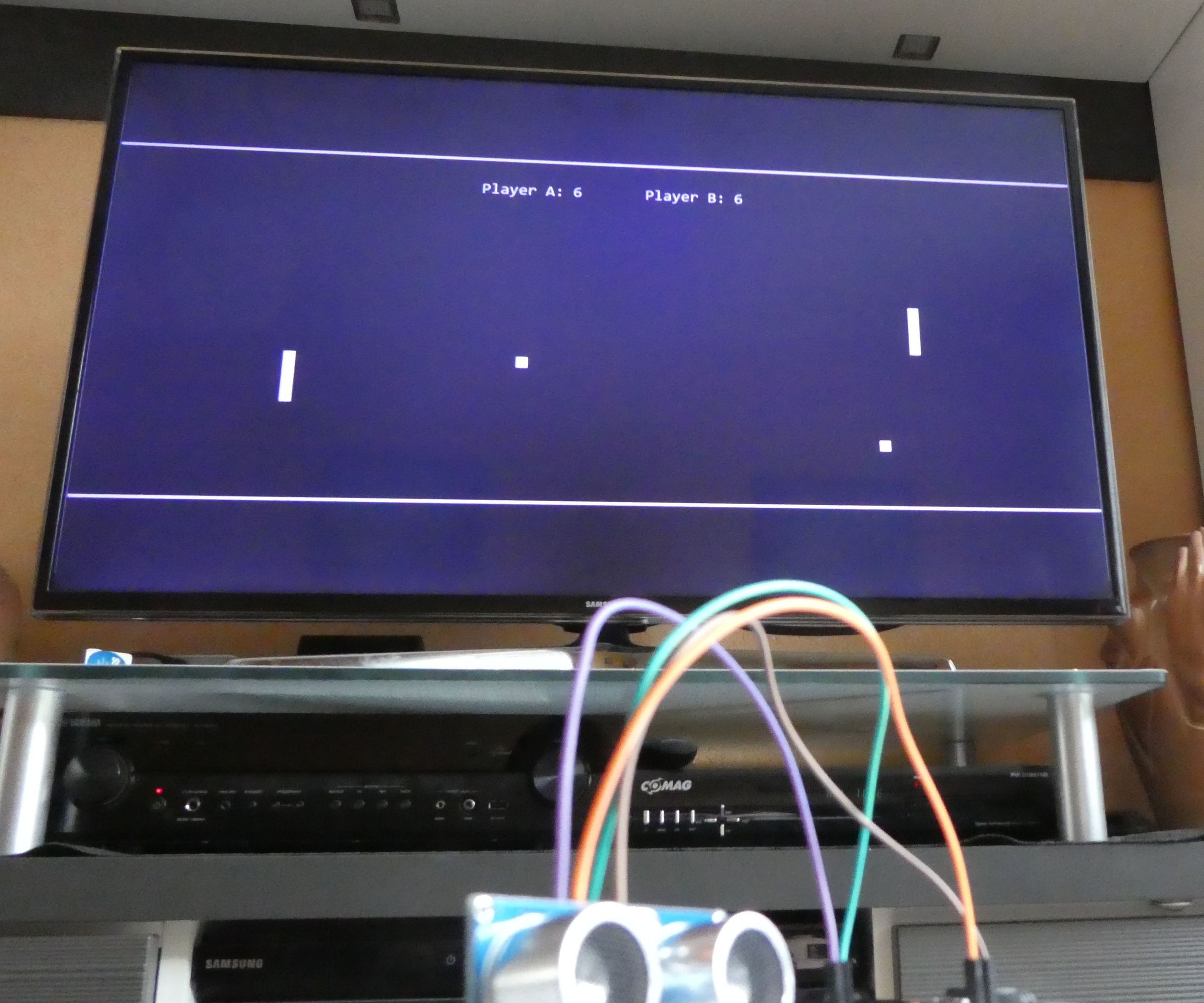 Motion Controlled Pong Video Game