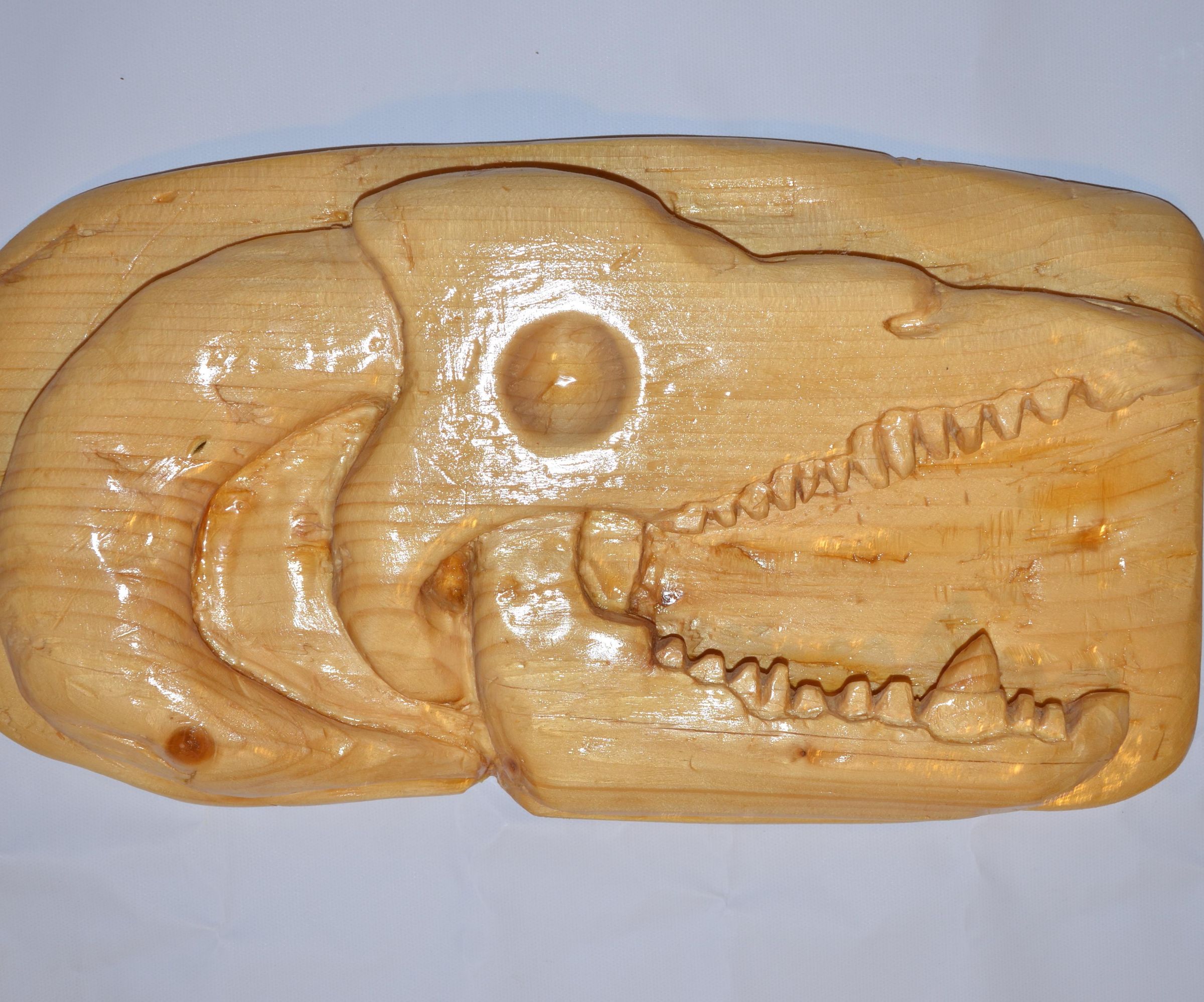 Woodcarving 101: Carving a Wooden Animal Skull