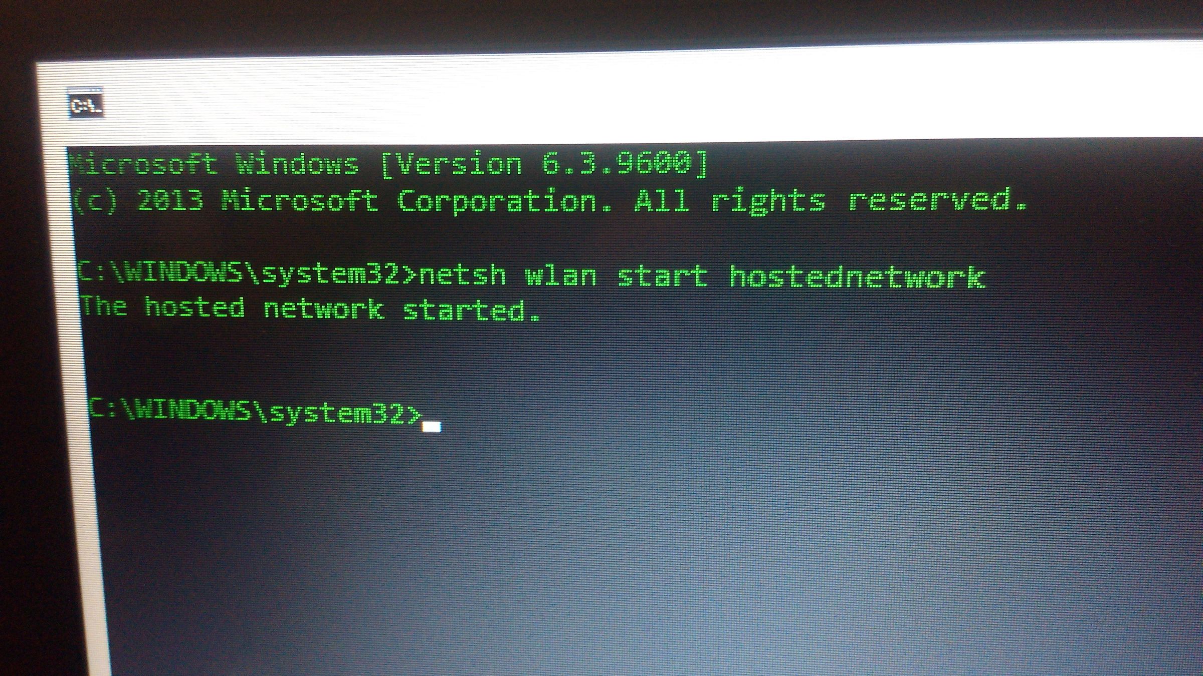 Ad hoc for Win 8/8.1