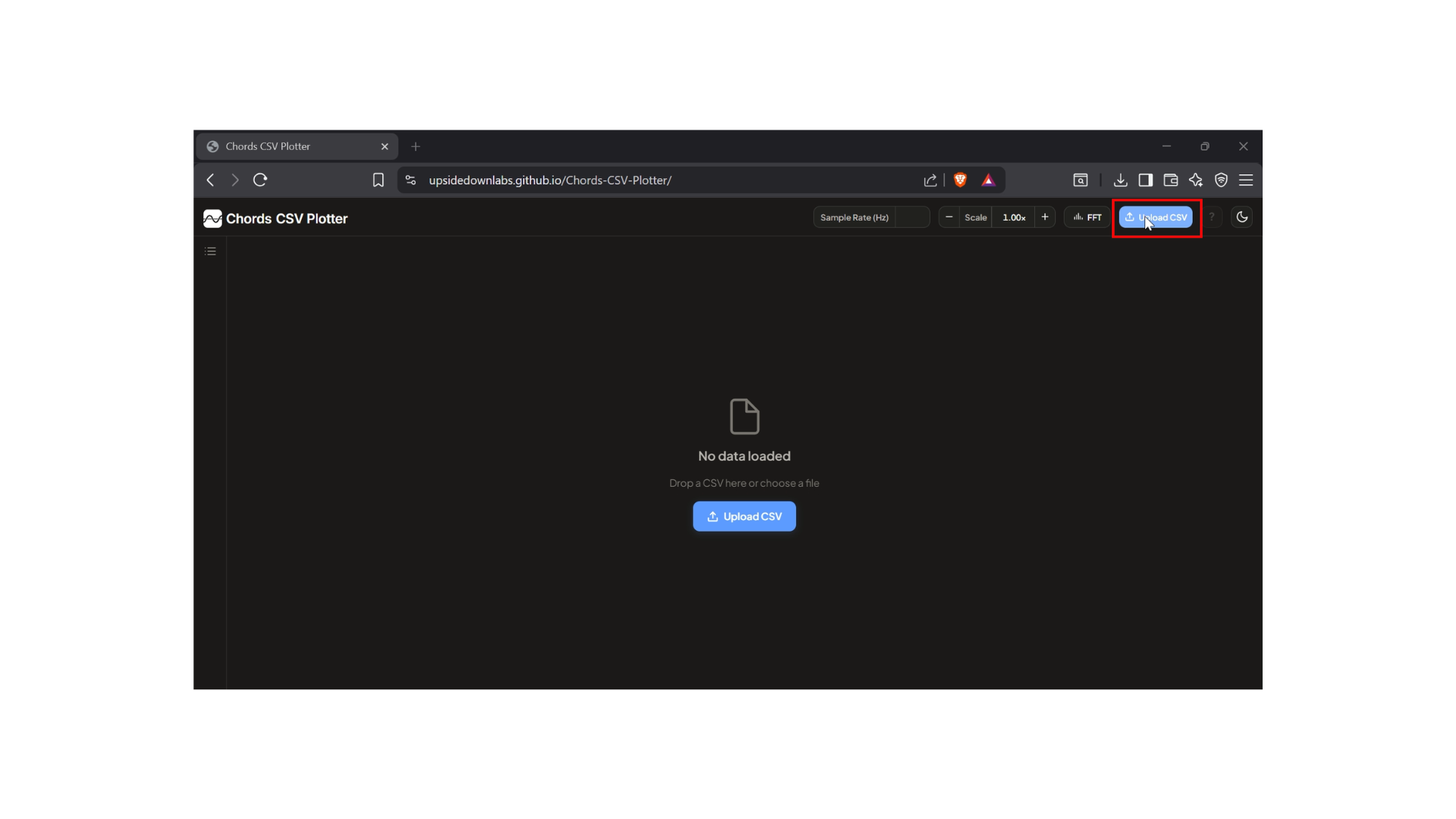 Upload Your CSV File