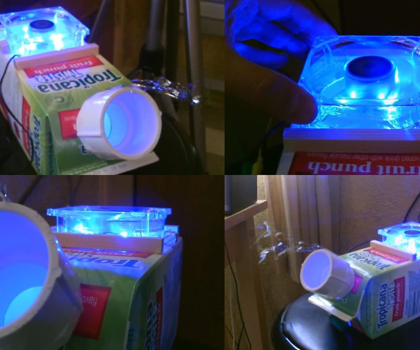 The (Juice Carton) Air Cooler! - Homemade AC Air Cooler! - Simple DIY - Can Be Solar Powered!