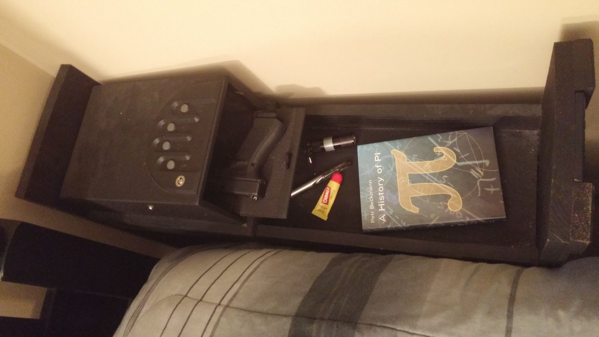 Child Resistant Gun Nightstand 4 Steps Instructables