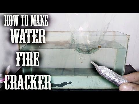 How to Make WATER FIRECRACKER - DIY Water FireCracker
