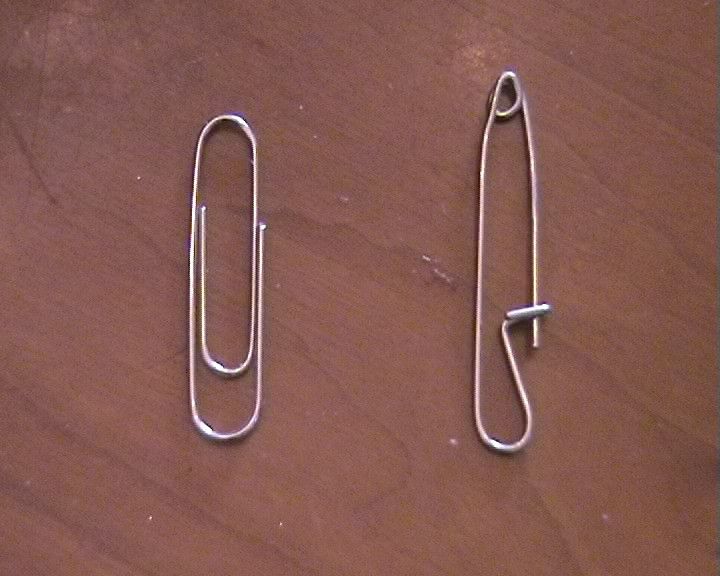 Make a Safety Pin From a Paperclip! (with Pictures) - Instructables