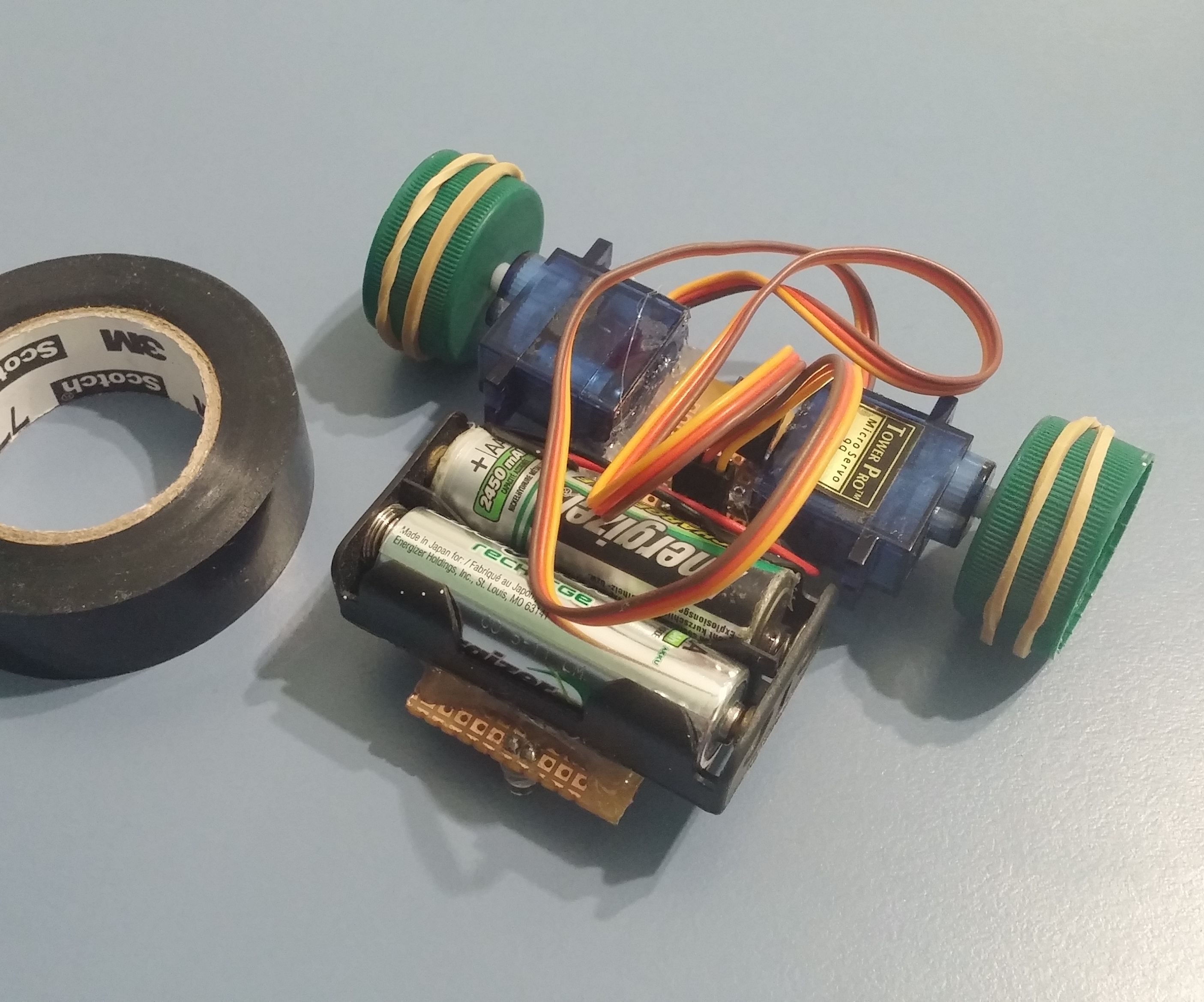 Simple Line Follower Robot With No Programming - Analog Line Follower